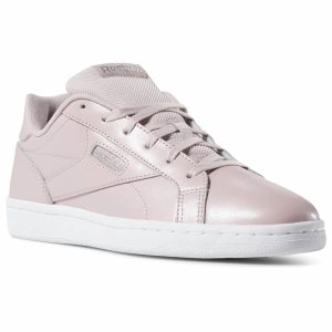 Adidasy Damskie Reebok Royal Complete Clean LX Szare/Białe/Srebrne PL 59RMFKX